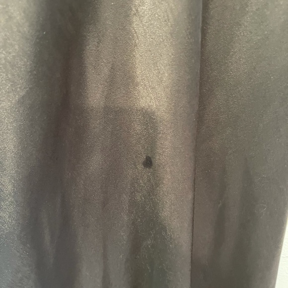 Zara Satin Lingerie Style Dress in Olive Green - Picture 7 of 11